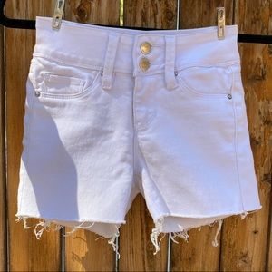 White YMI Shorts